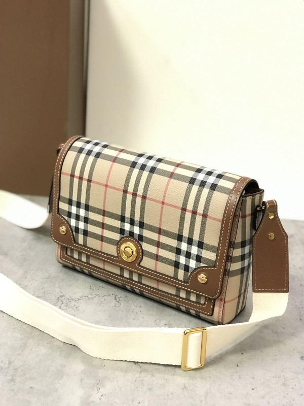 HOT SALE BURBERRY Note Crossbody Bag-25-8.5-18cm