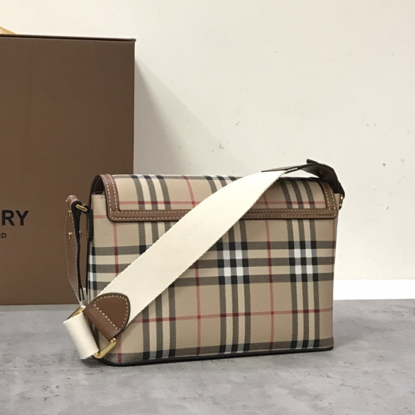 HOT SALE BURBERRY Note Crossbody Bag-25-8.5-18cm