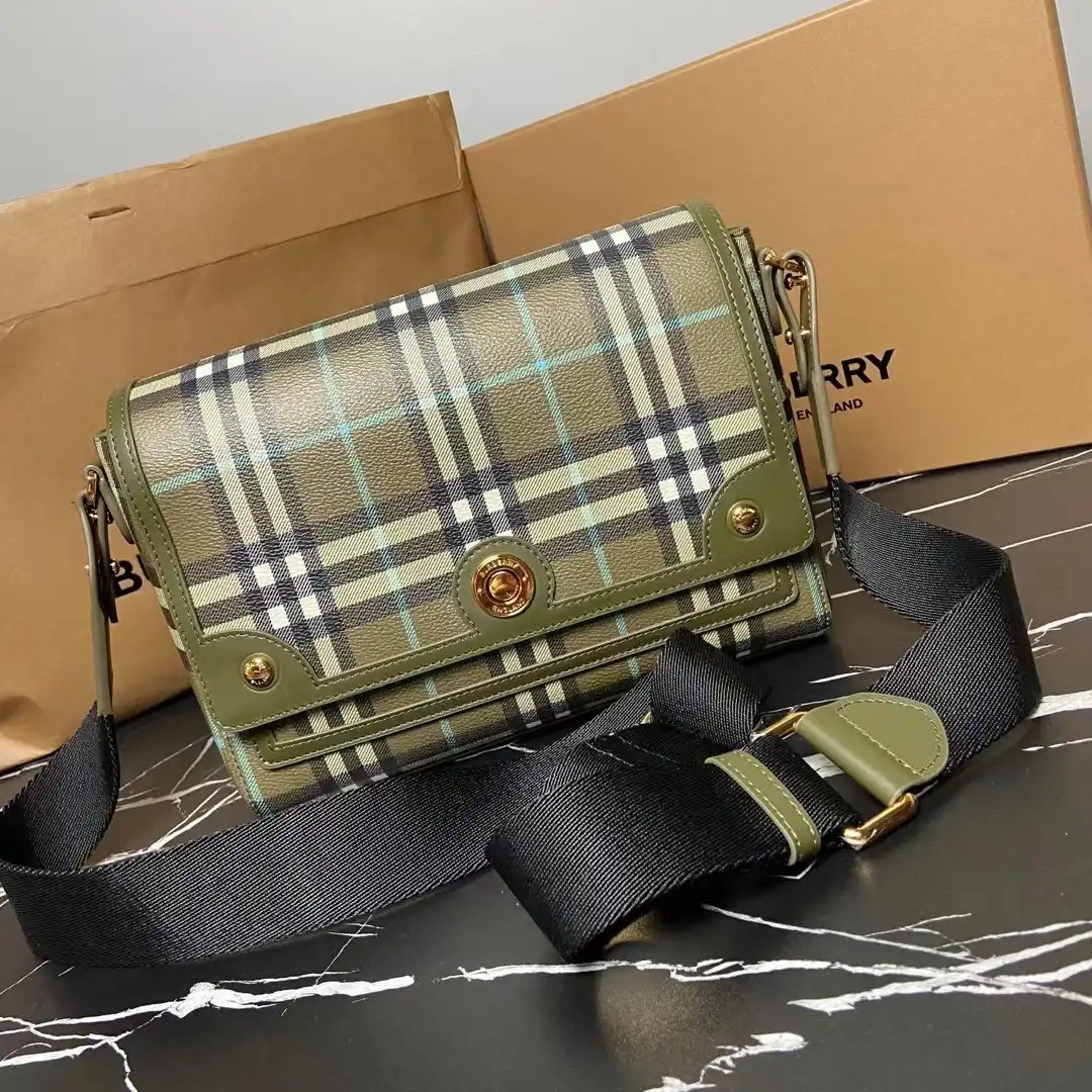 First Bag Ru BURBERRY Note Crossbody Bag-25-8.5-18cm