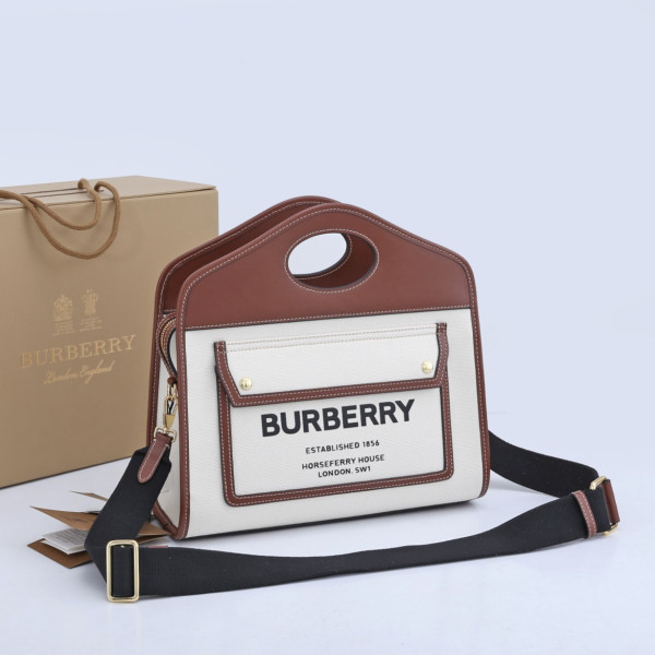 HOT SALE BURBERRY Mini Pocket Bag-23*6*26.5CM