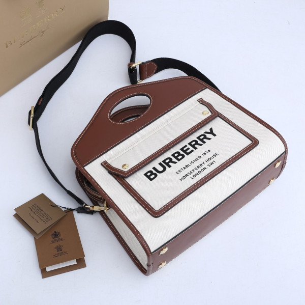 HOT SALE BURBERRY Mini Pocket Bag-23*6*26.5CM