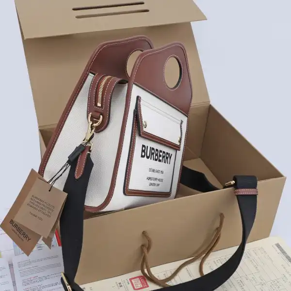 Yupoo bagsoffer BURBERRY Mini Pocket Bag-23*6*26.5CM