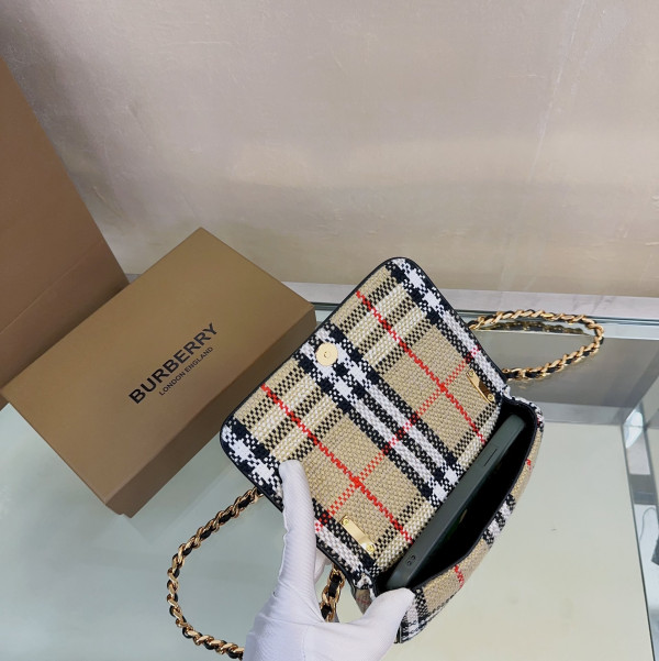 HOT SALE BURBERRY mini Lola Bag-17*3.5*10CM