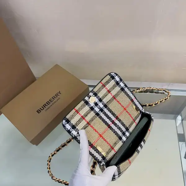 Bagsoffer yupoo BURBERRY mini Lola Bag-17*3.5*10CM