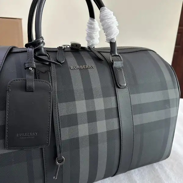 Frstbag ru BURBERRY Check Bowling Bag-49*25*28CM