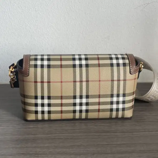 First bag ru BURBERRY Top Handle Note Bag-24*8*14cm