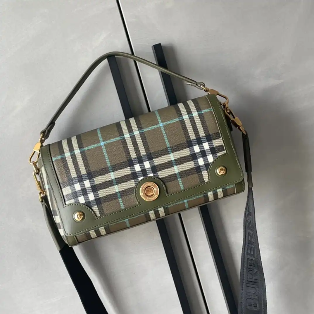 BURBERRY Top Handle Note Bag-24*8*14cm