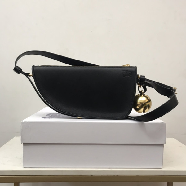 HOT SALE BURBERRY Mini Shield Sling Bag-26*5.5*13.5cm