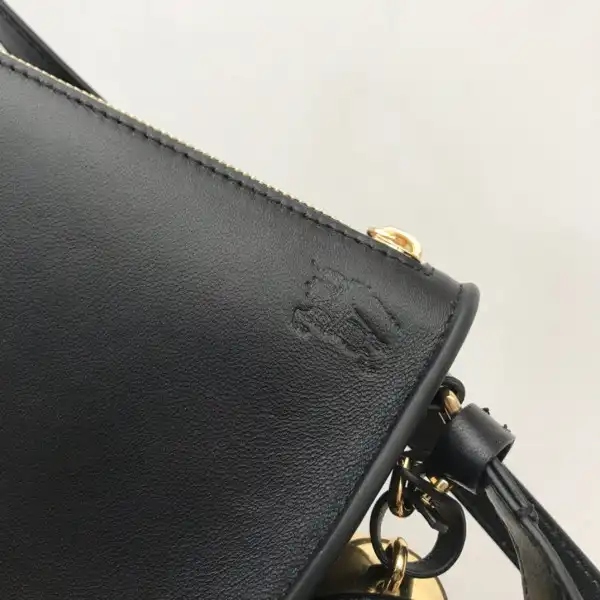 BURBERRY Mini Shield Sling Bag-26*5.5*13.5cm