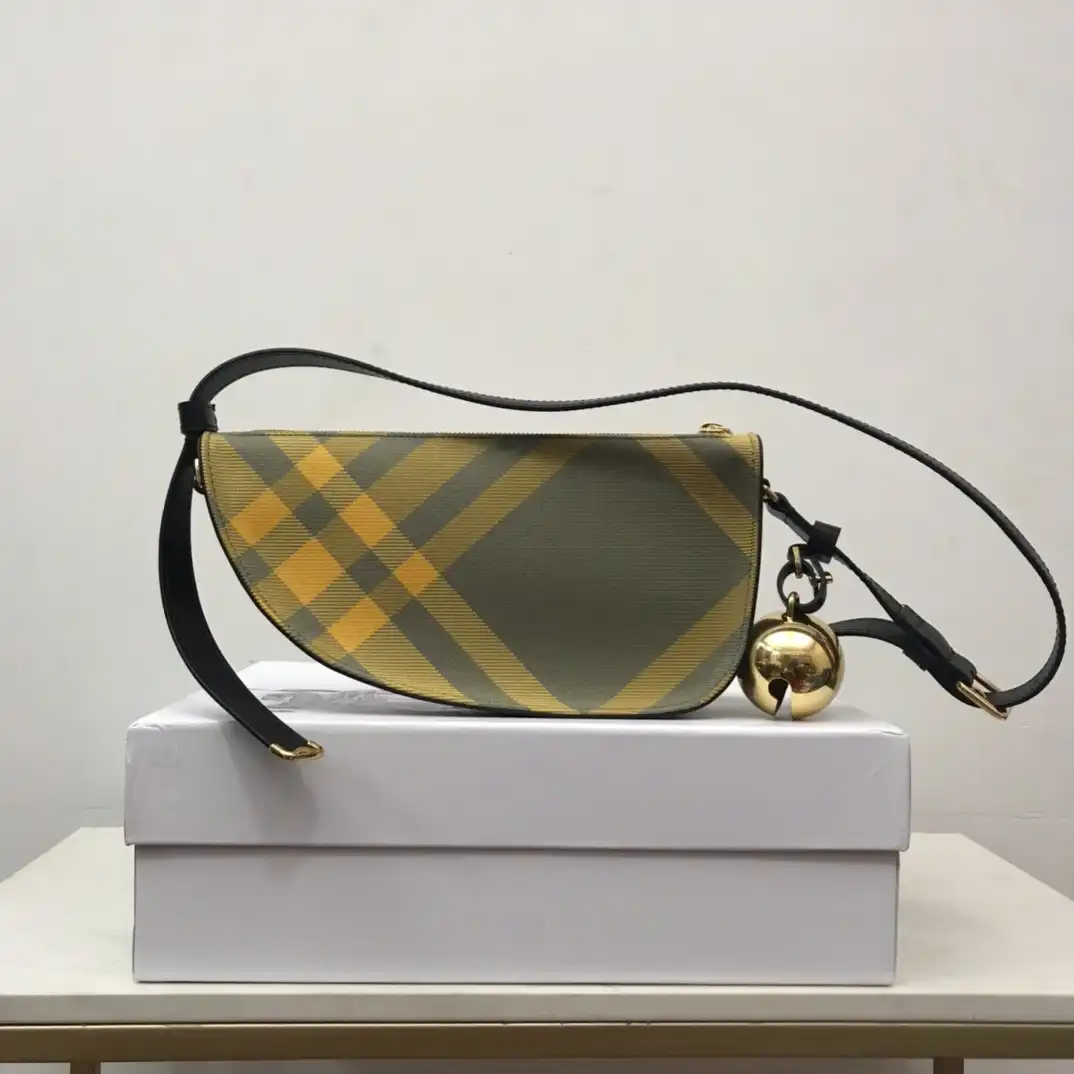 First bag ru BURBERRY Mini Shield Sling Bag-26*5.5*13.5cm