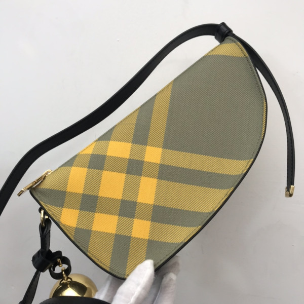 HOT SALE BURBERRY Mini Shield Sling Bag-26*5.5*13.5cm