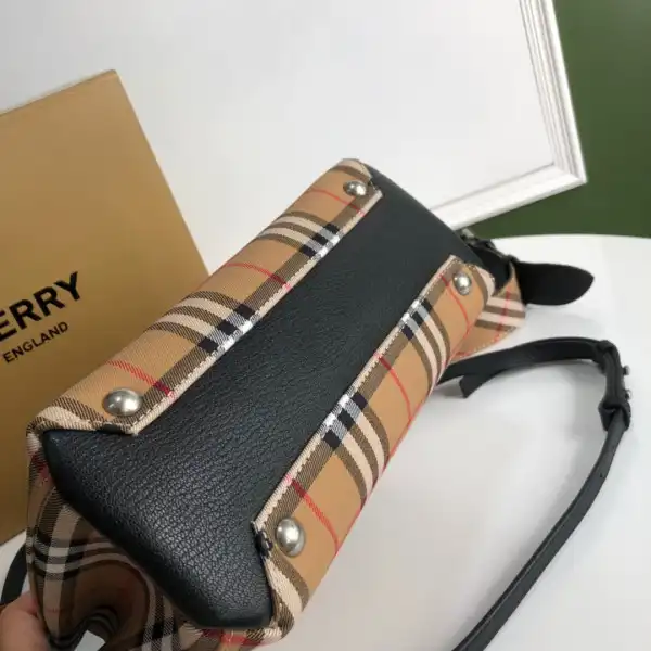 Frstbag ru BURBERRY Medium Check Bowling Bag-30*15*21CM