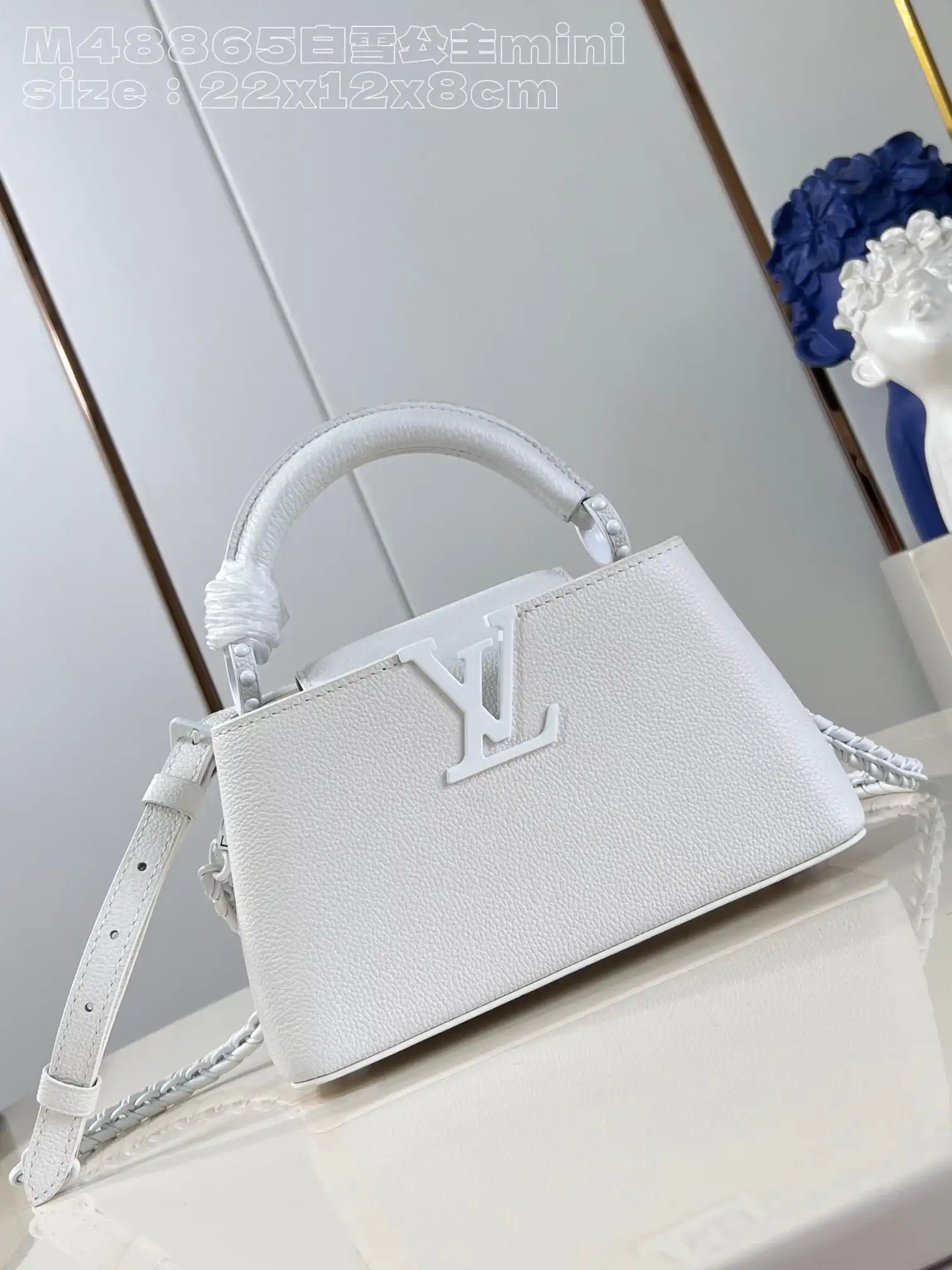 LOUIS VUITTON CAPUCINES MINI-22*12*8CM