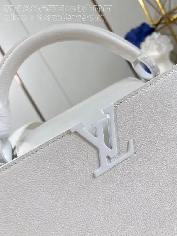 First bag ru LOUIS VUITTON CAPUCINES MM-33*19*9CM