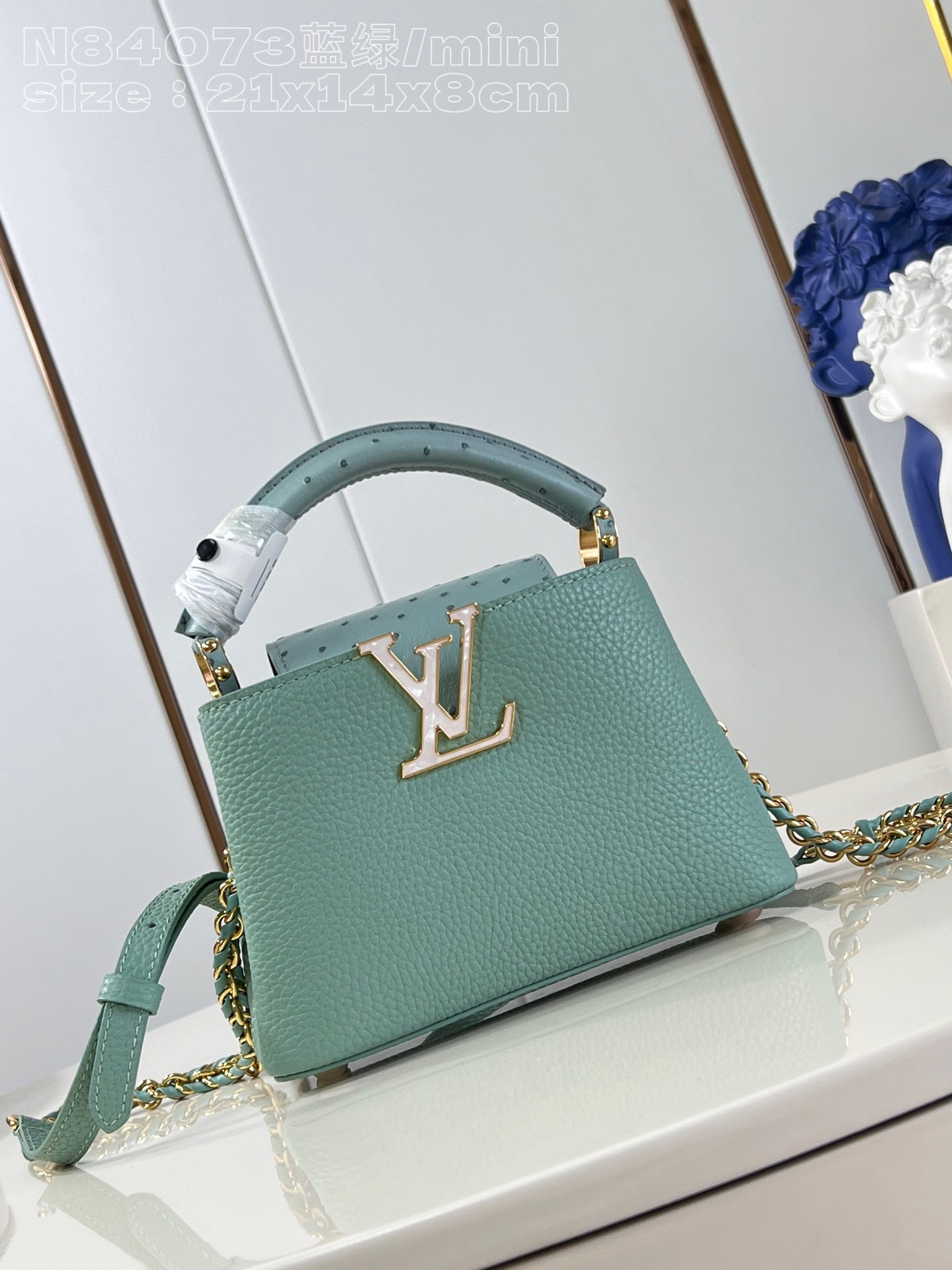 HOT SALE LOUIS VUITTON CAPUCINES MINI-22*12*8CM