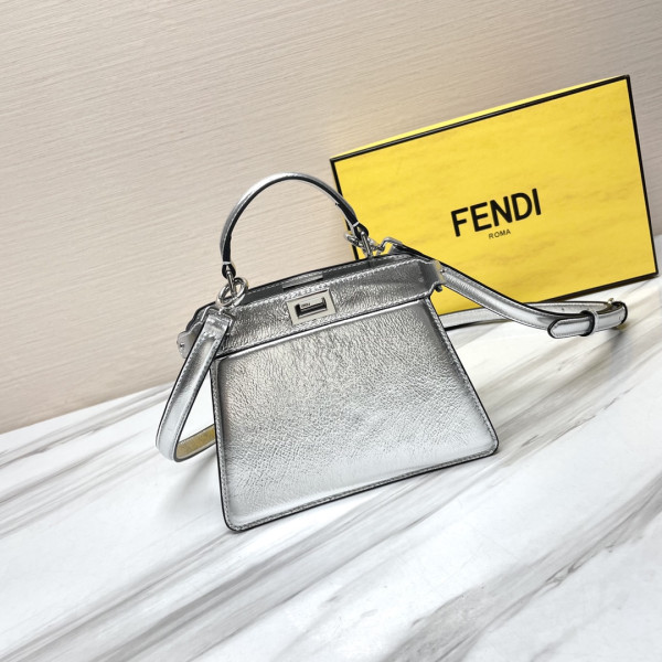 HOT SALE Fendi Peekaboo ISeeU Petite-20x11x15cm