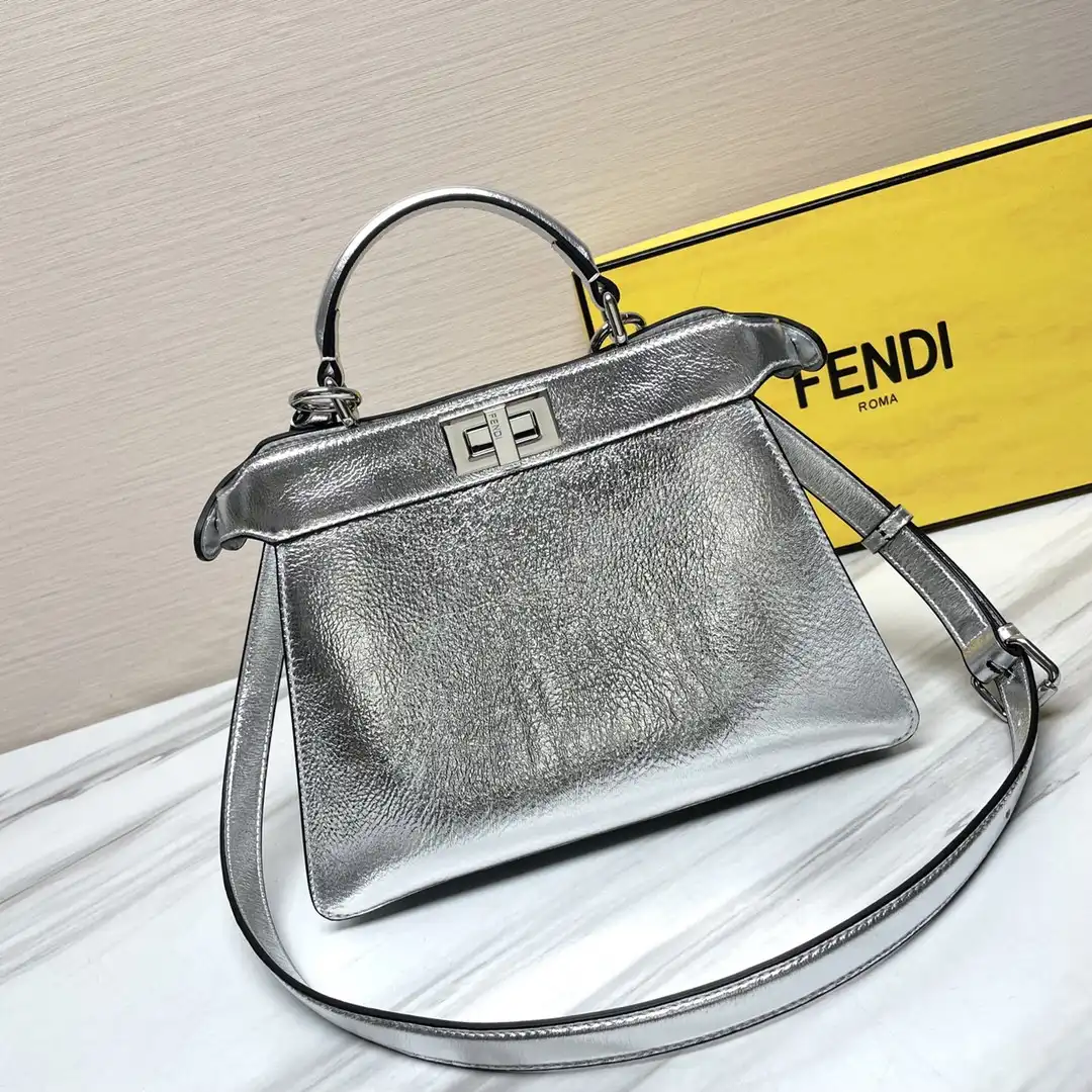 Fendi Peekaboo ISeeU Petite-27×11×20cm