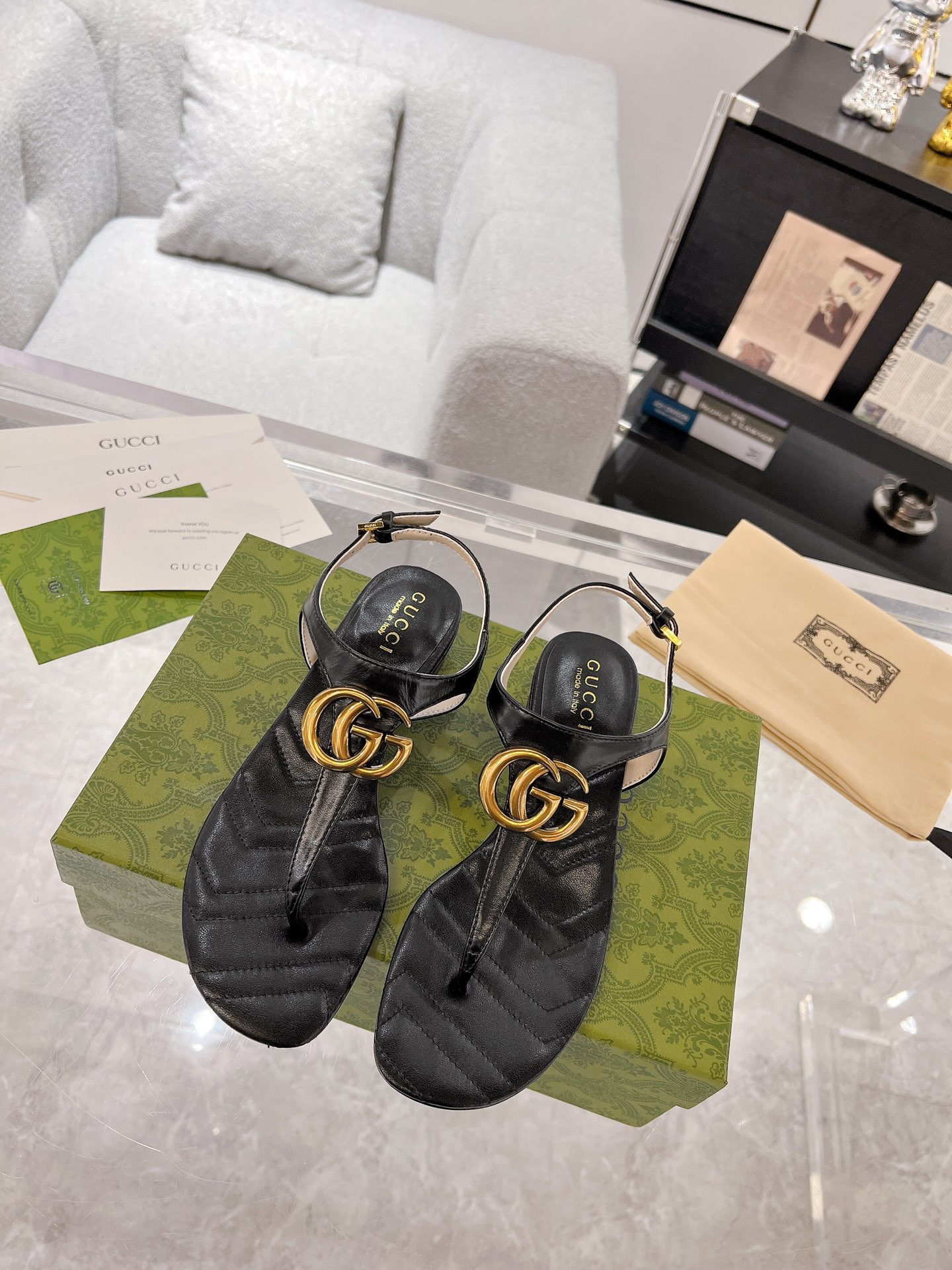 HOT SALE GUCCI SLIDE SANDALS