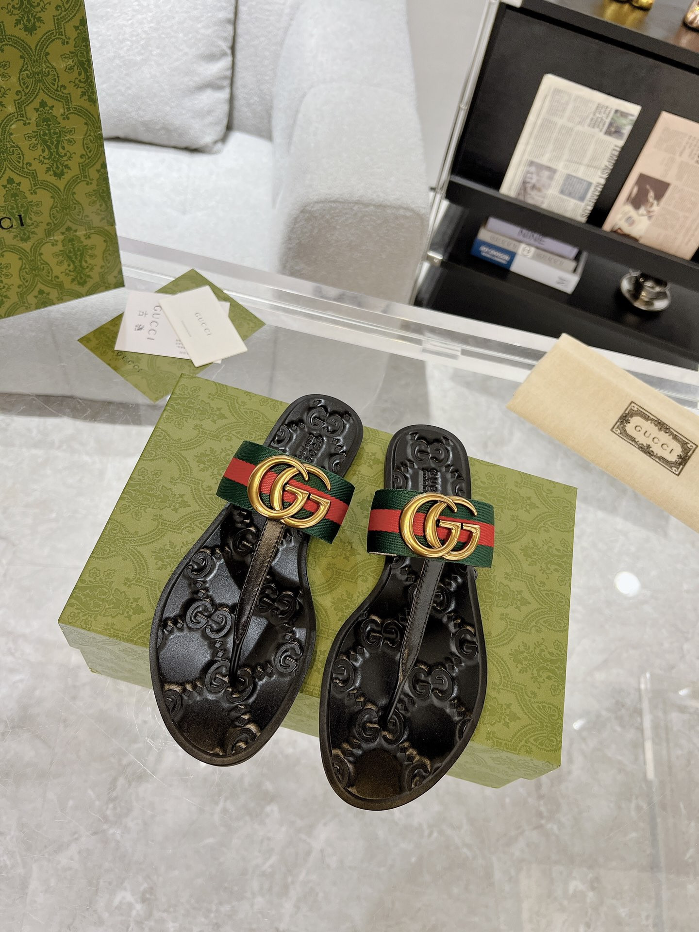 HOT SALE GUCCI SLIDE SANDALS