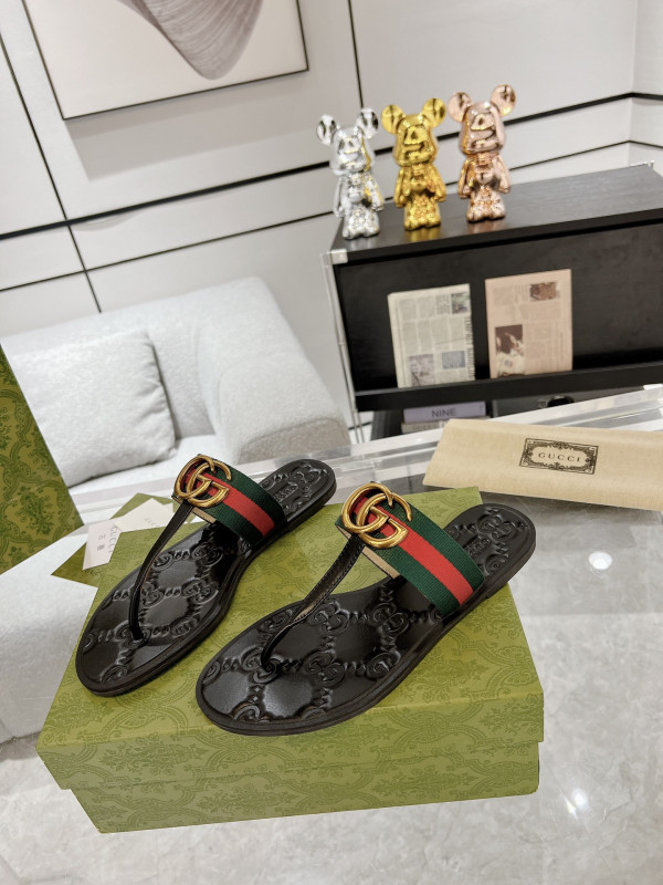 [FREE SHIPPING] GUCCI SLIDE SANDALS