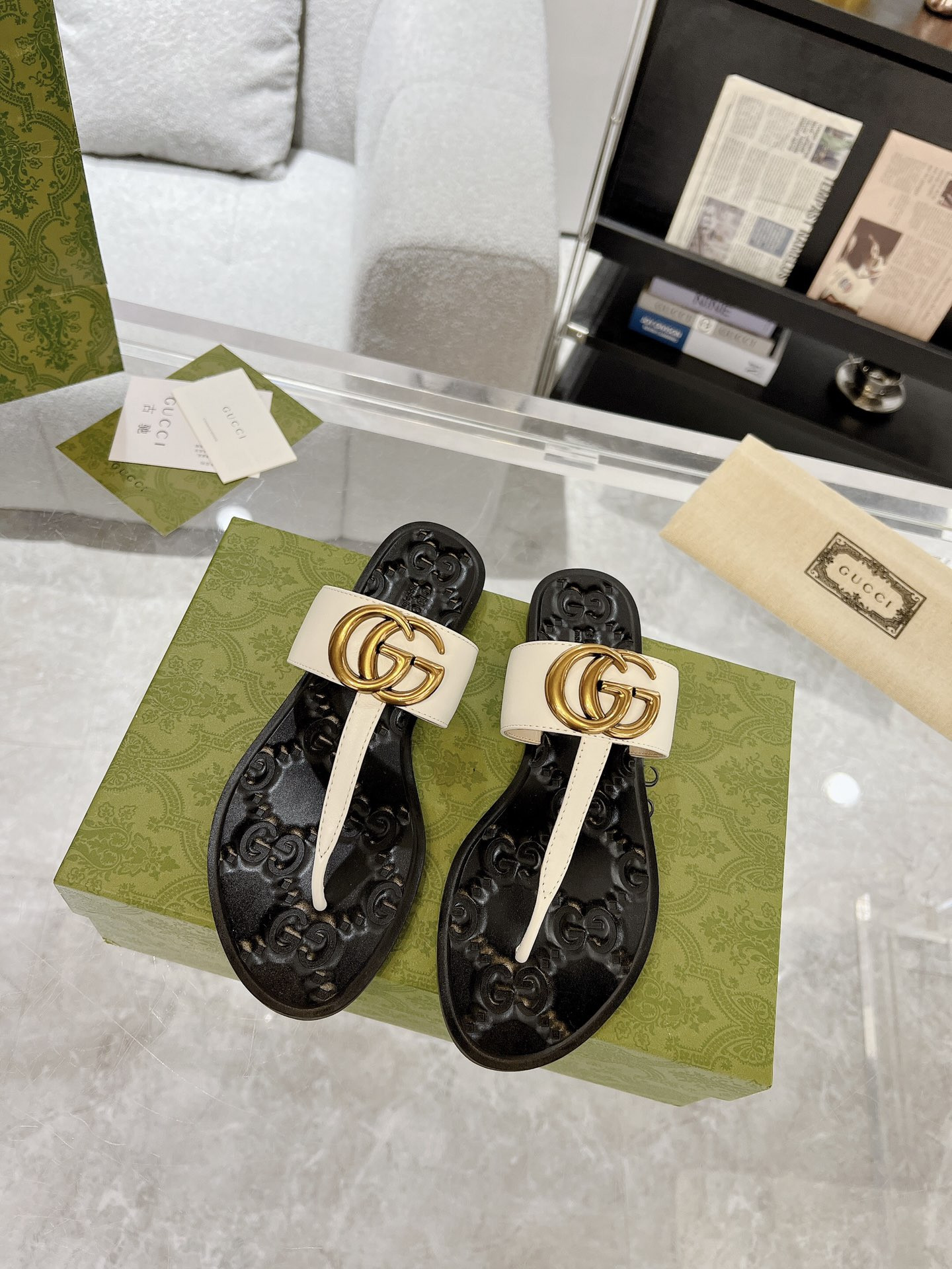 HOT SALE GUCCI SLIDE SANDALS