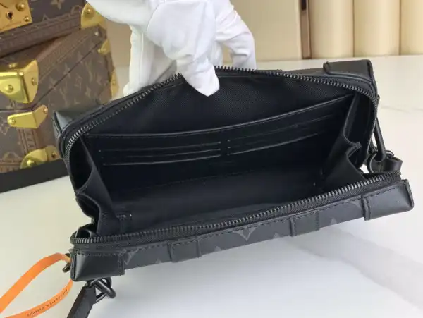 First bag ru LOUIS VUITTON Trunk Wallet-22.5*14*5CM