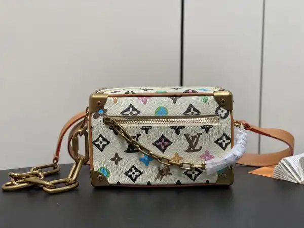 First bag ru LOUIS VUITTON MINI SOFT TRUNK-18.5*13*8cm