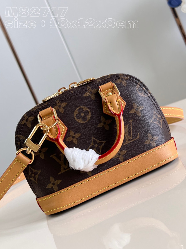 [FREE SHIPPING] LOUIS VUITTON Nano Alma-18*12*8cm