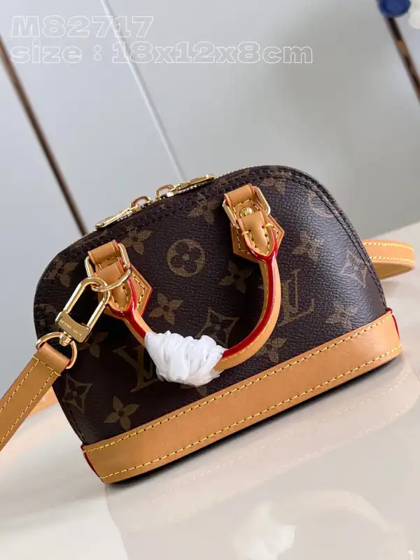 Yupoo bagsoffer LOUIS VUITTON Nano Alma-18*12*8cm