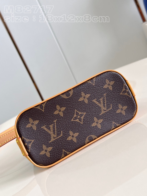 [FREE SHIPPING] LOUIS VUITTON Nano Alma-18*12*8cm