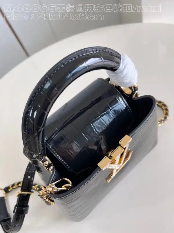 LOUIS VUITTON CAPUCINES MINI-21*14*8CM