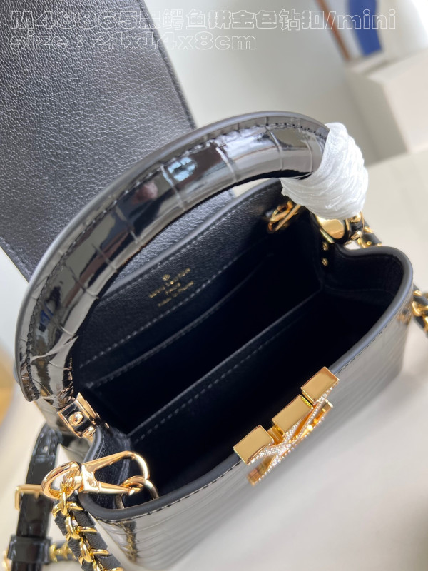 HOT SALE LOUIS VUITTON CAPUCINES MINI-21*14*8CM