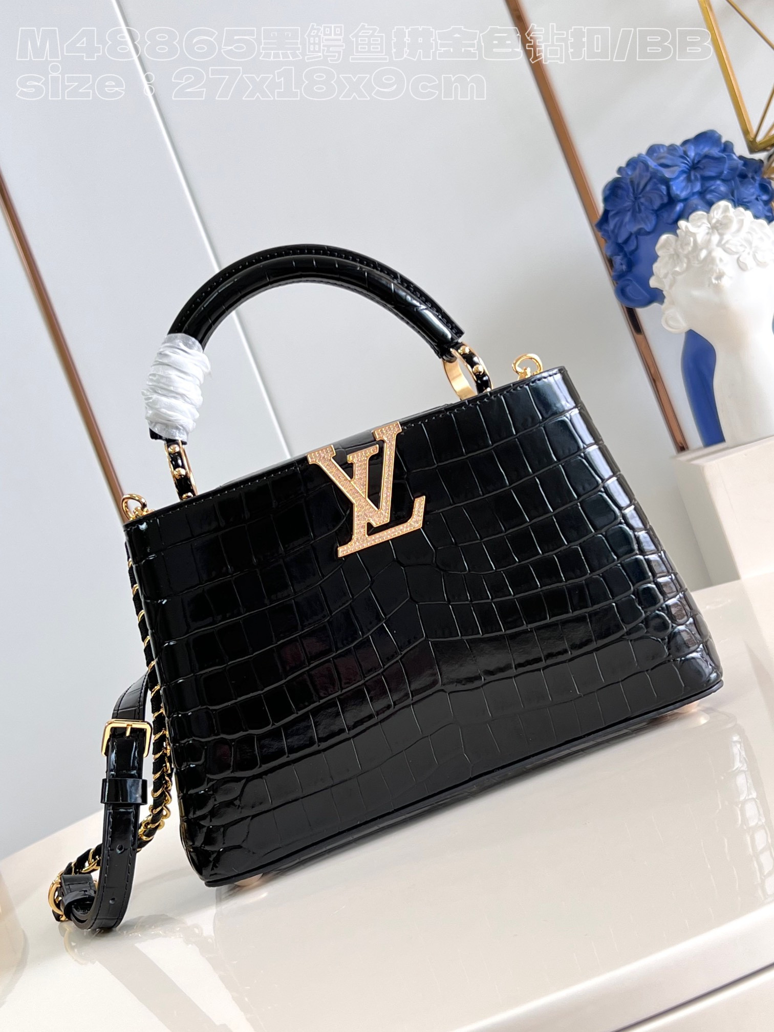 HOT SALE LOUIS VUITTON CAPUCINES BB-27*18*9CM