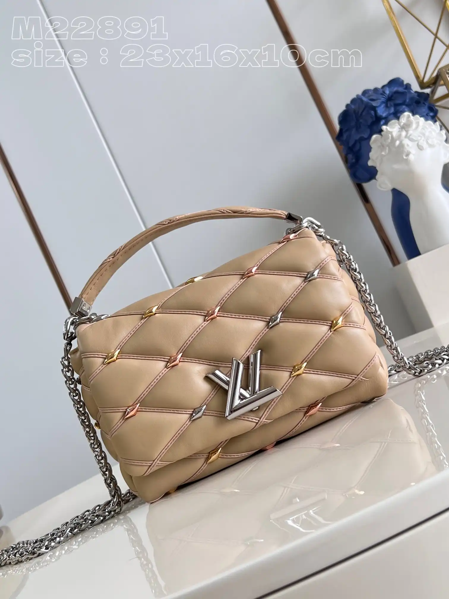 Aaa replica bags LOUIS VUITTON Pico GO-14-23*16*10