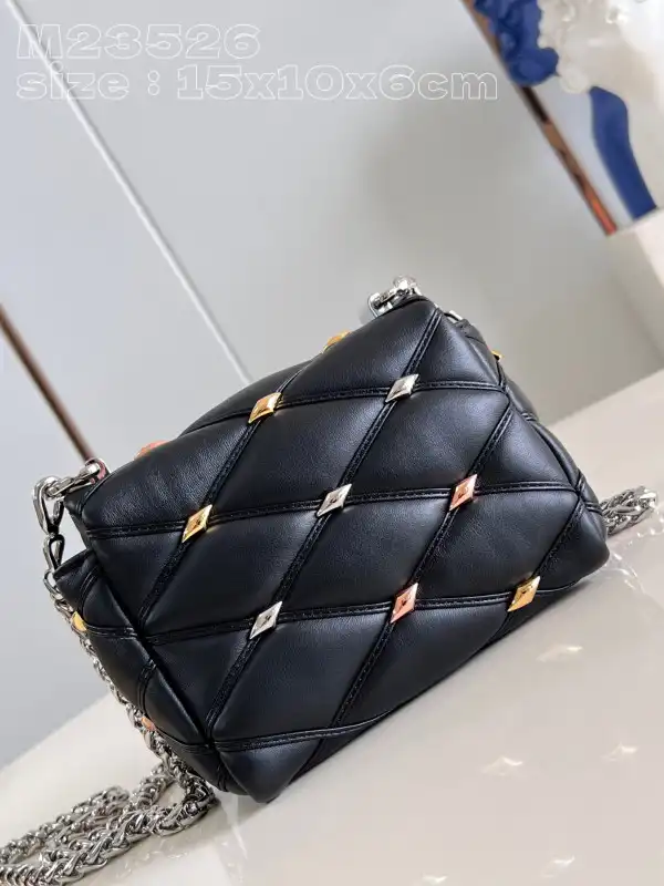 First bag ru LOUIS VUITTON Pico GO-14-15*10*6.5cm