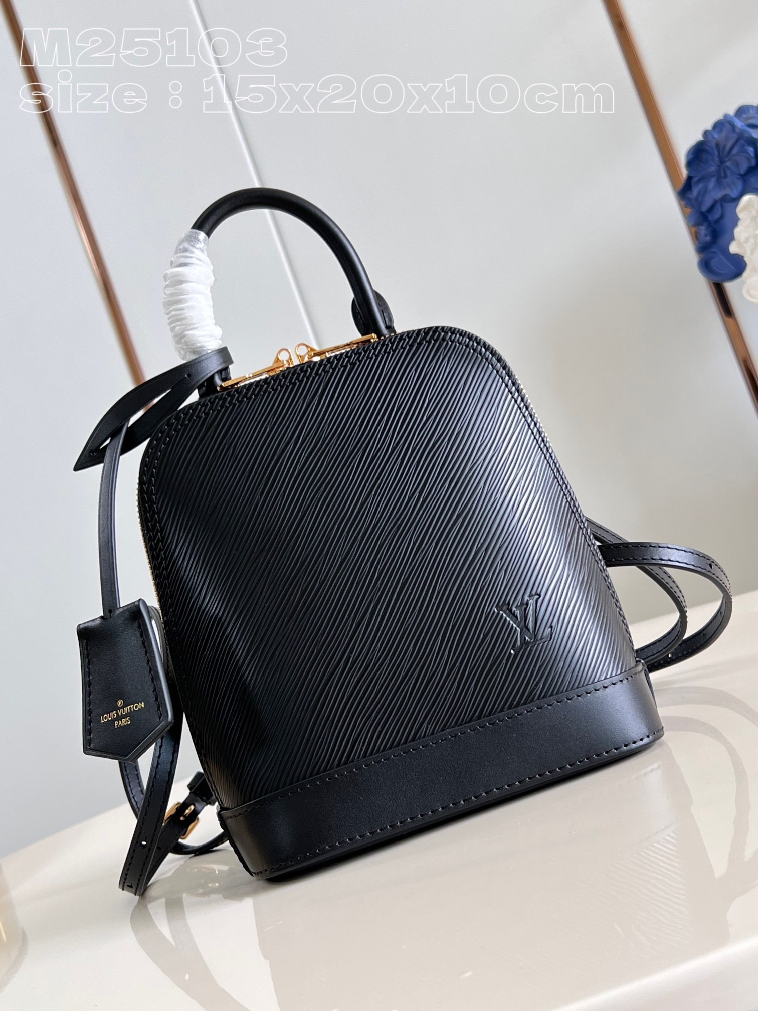 HOT SALE LOUIS VUITTON NANO ALMA backpack-15*20*10cm