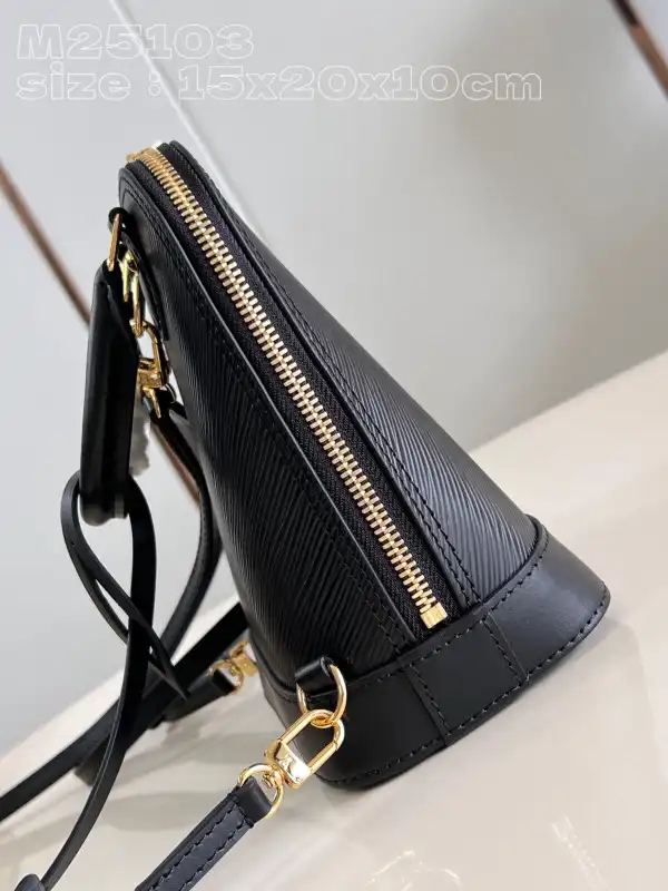 First bag ru LOUIS VUITTON NANO ALMA backpack-15*20*10cm