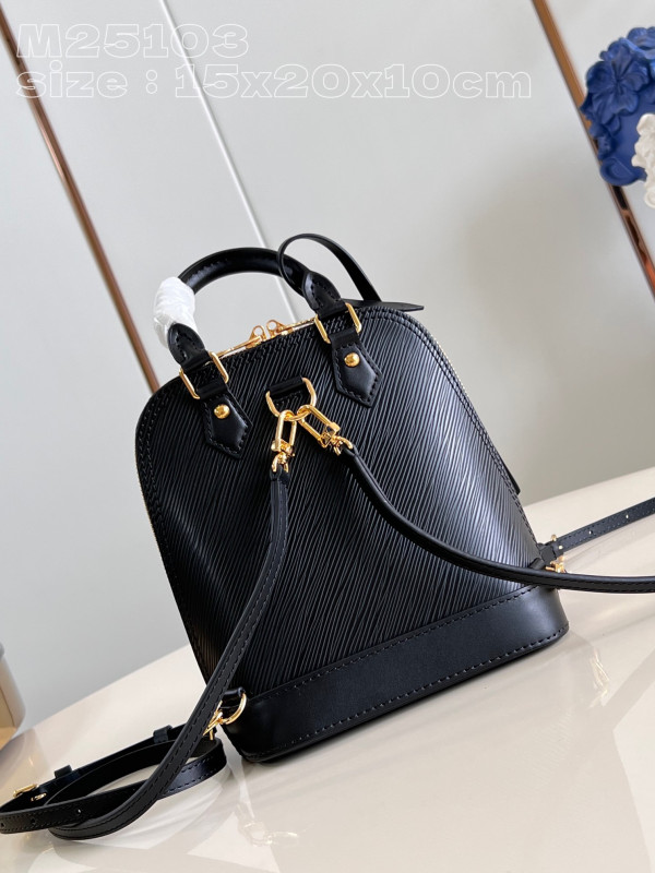 HOT SALE LOUIS VUITTON NANO ALMA backpack-15*20*10cm