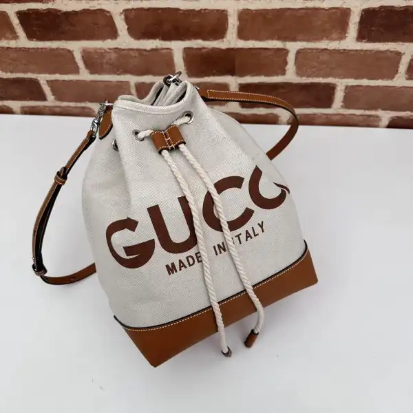 Frstbag ru SMALL SHOULDER BAG WITH GUCCI PRINT-22.5*31*15CM