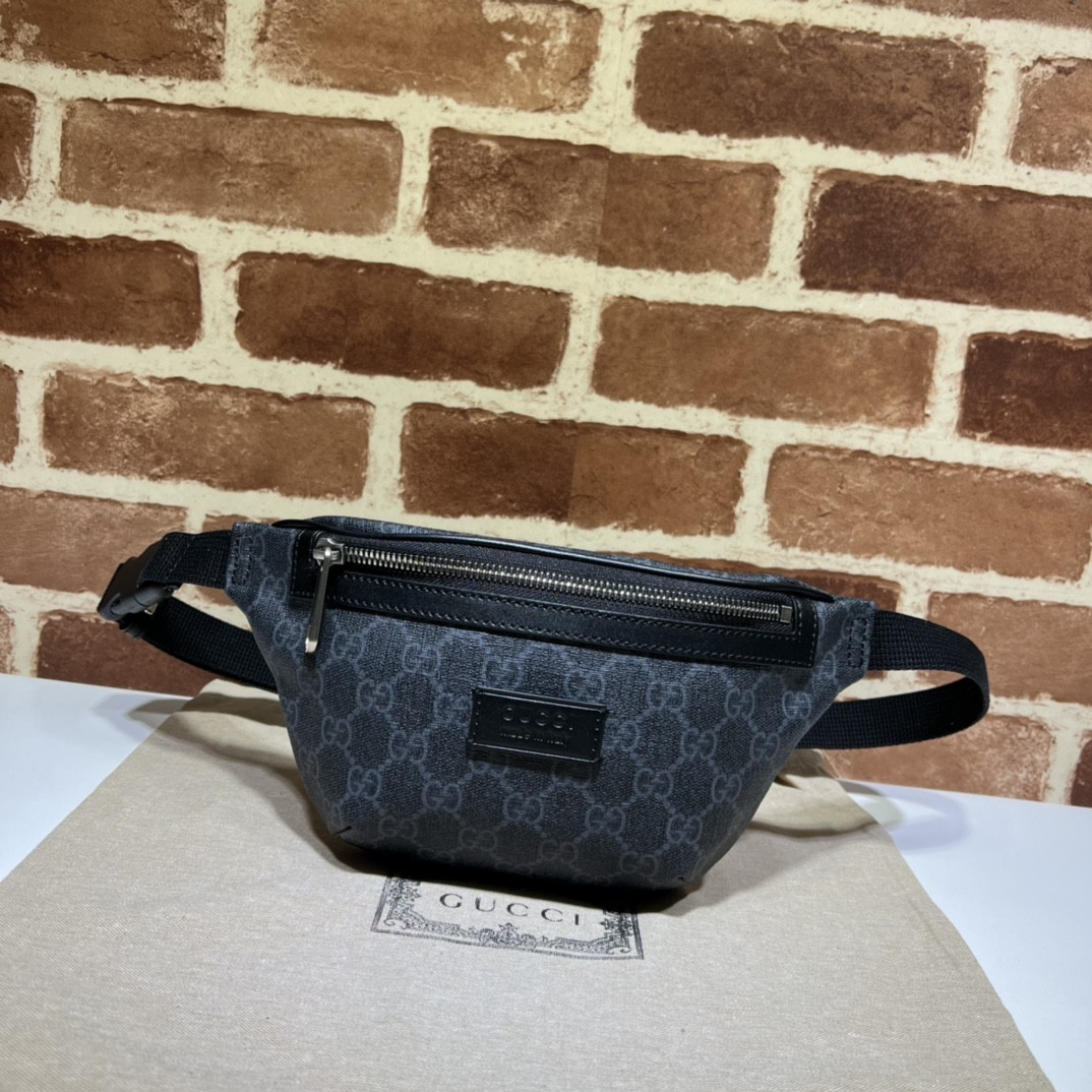 HOT SALE Gucci JUMBO GG SMALL BELT BAG-12*12*6cm