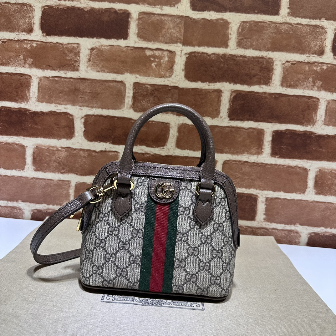 HOT SALE gucci OPHIDIA GG SMALL TOTE BAG-20*20.5*7.5cm