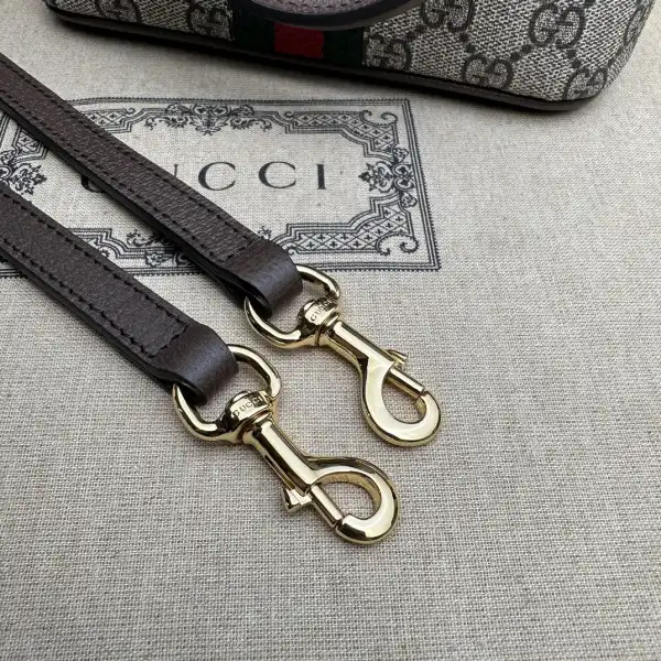 gucci OPHIDIA GG SMALL TOTE BAG-20*20.5*7.5cm