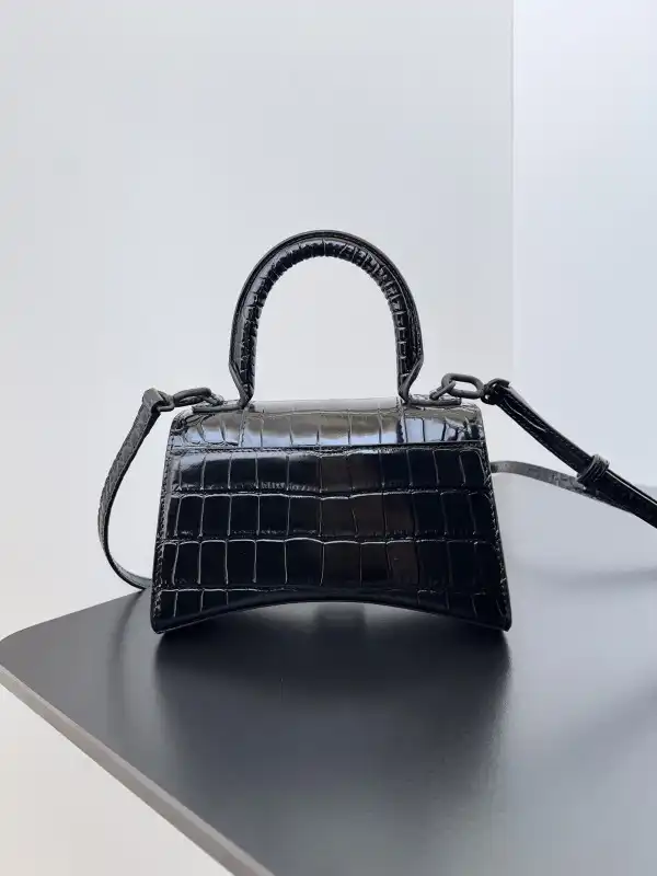 First bag ru Balenciaga XS Hourglass Bag-13*8*19CM