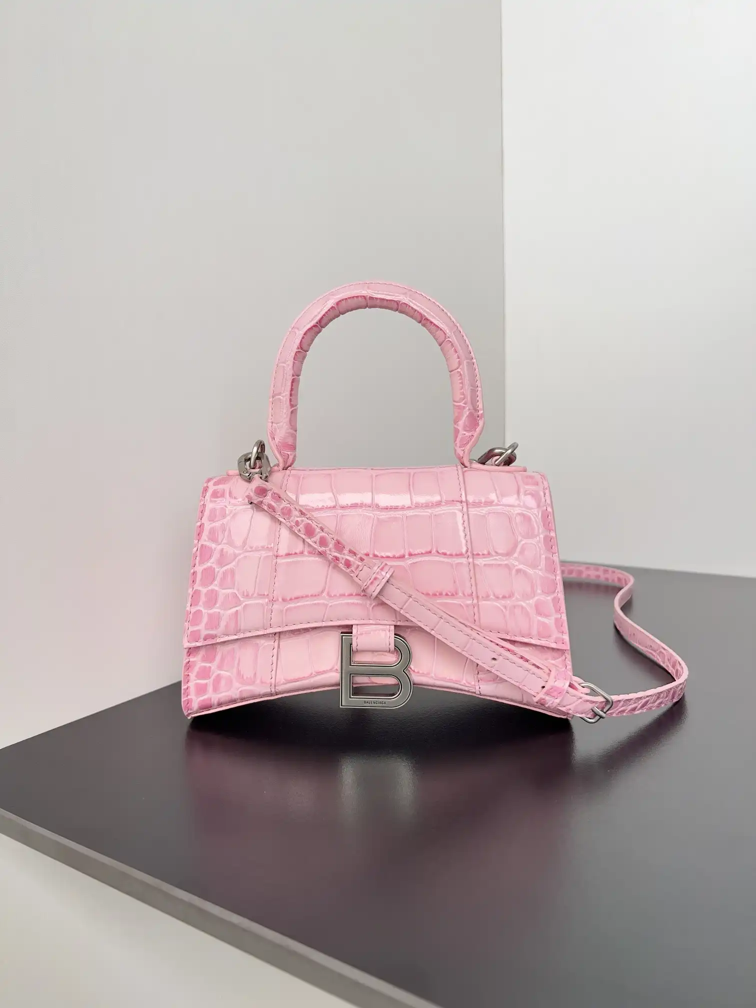 Frstbag ru Balenciaga XS Hourglass Bag-13*8*19CM