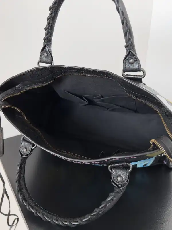 Firstbag Ru Balenciag Graffiti CHANELassic City-38*14*24CM