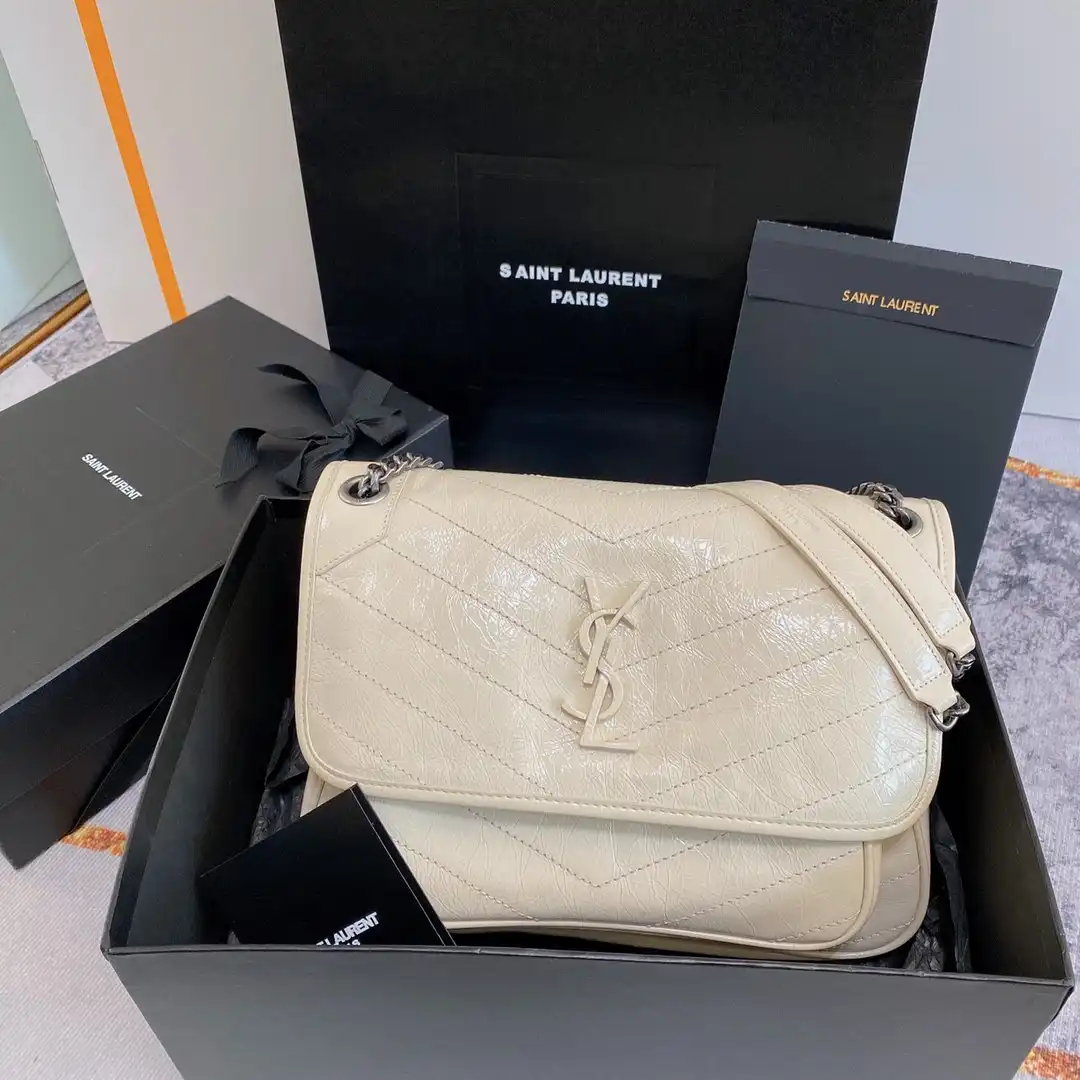 REP YSL NIKI MEDIUM IN VINTAGE LEATHER-28*20*8CM