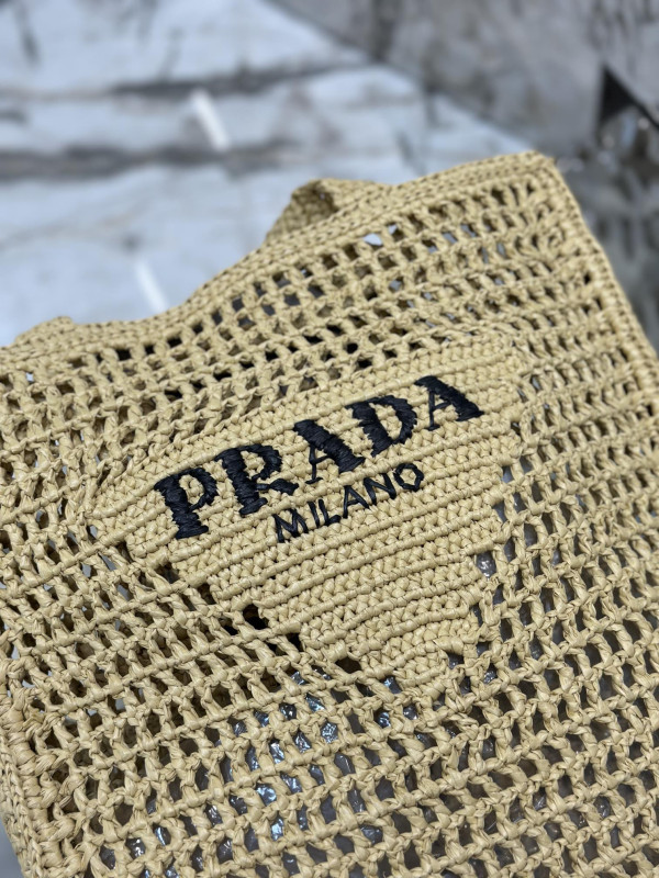 HOT SALE PRADA Crochet tote bag