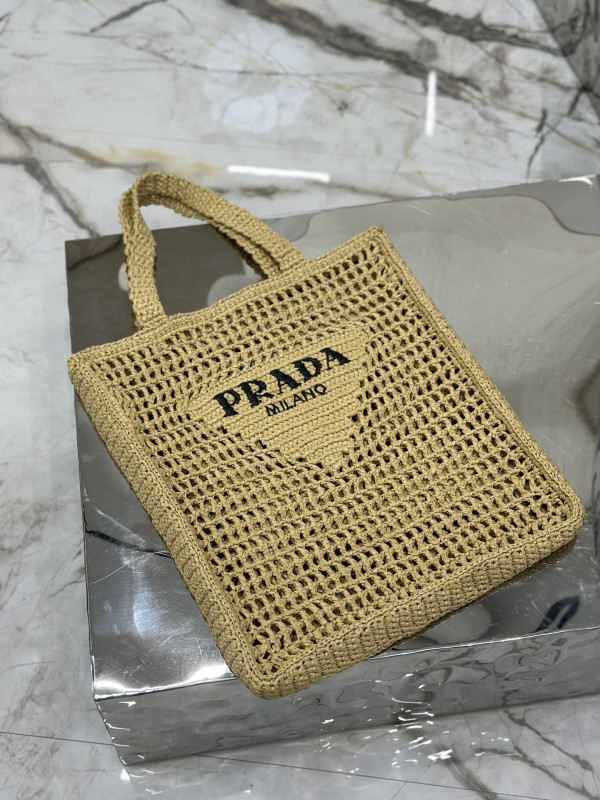 HOT SALE PRADA Crochet tote bag