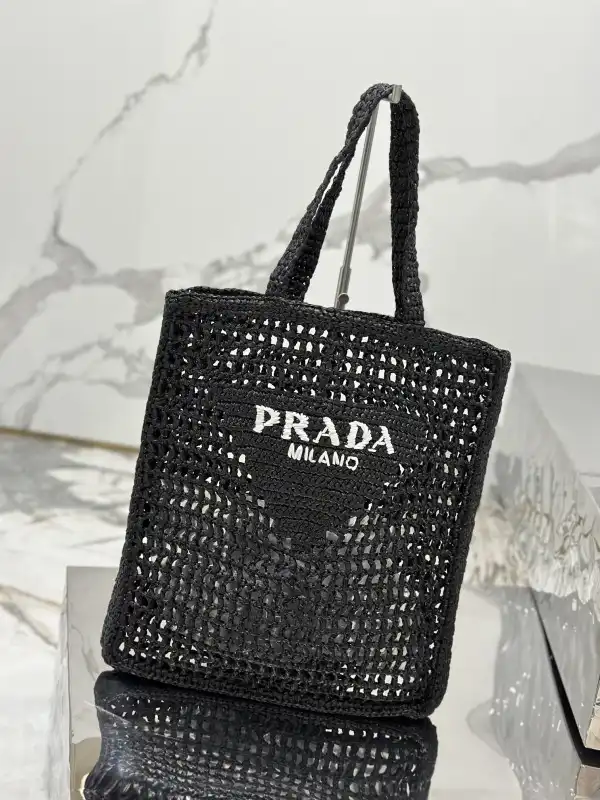 Bagsoffer yupoo PRADA Crochet tote bag