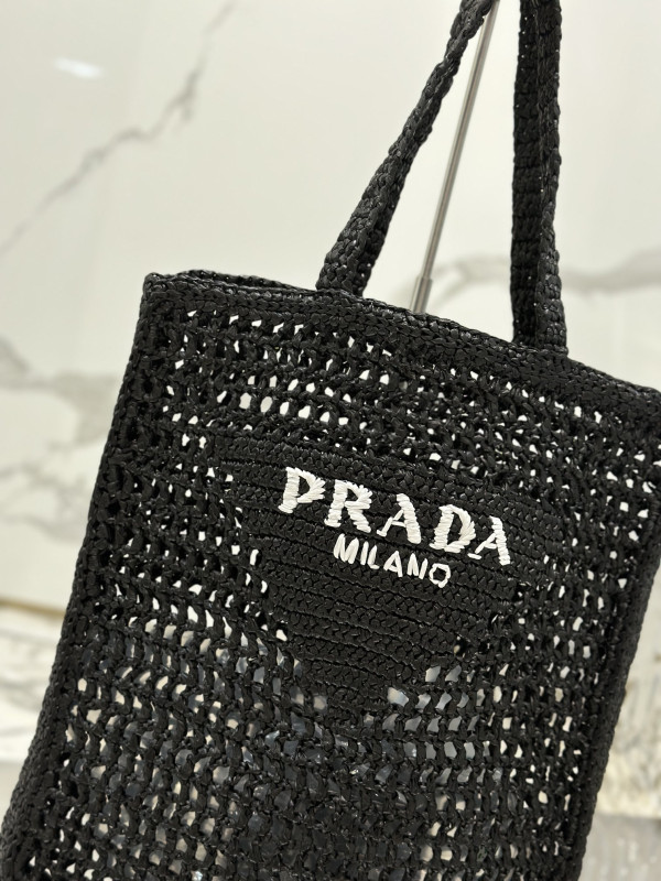 HOT SALE PRADA Crochet tote bag